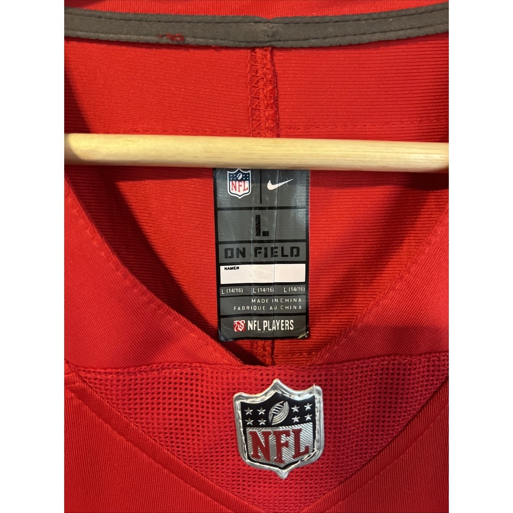 Patrick Mahomes Jersey‎ Youth Large Nike 15 Red NFL KANSAS CITY CHIEFS - Picture 3 of 4